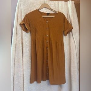 Art Class Girls Size 10-12 Dress - Marigold